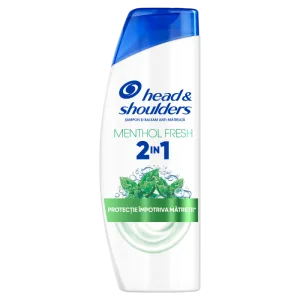 Sampon pentru par normal Menthol 2 in 1, 400ml, Head&Shoulders