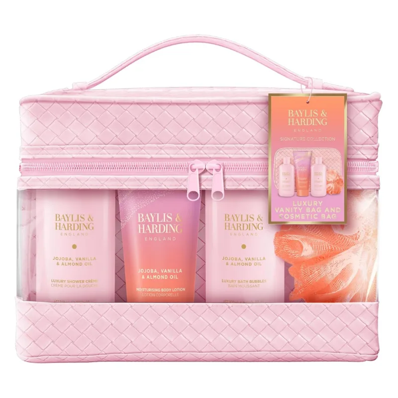Set de ingrijire pentru corp Jojoba, Vanilla & Almond Oil Luxury, 6 piese, Baylis&Harding BAYLIS & HARDING — preț și oferte