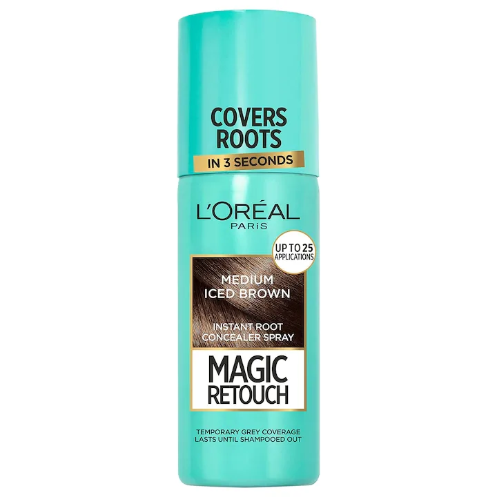 Spray corector pentru radacini crescute Magic Retouch 7 Saten Rece, 75ml,  L'Oreal Paris — preț și oferte
