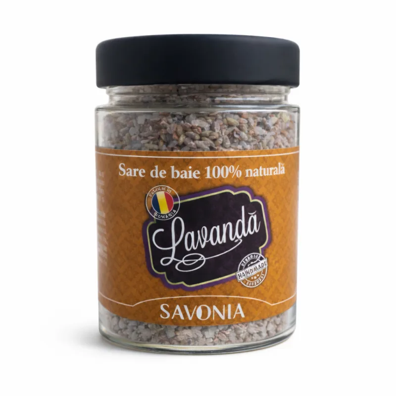 Sare de baie cu lavanda, 350g, Savonia — preț și oferte
