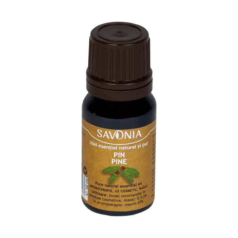Ulei esential natural si pur de pin, 10ml, Savonia — preț și oferte