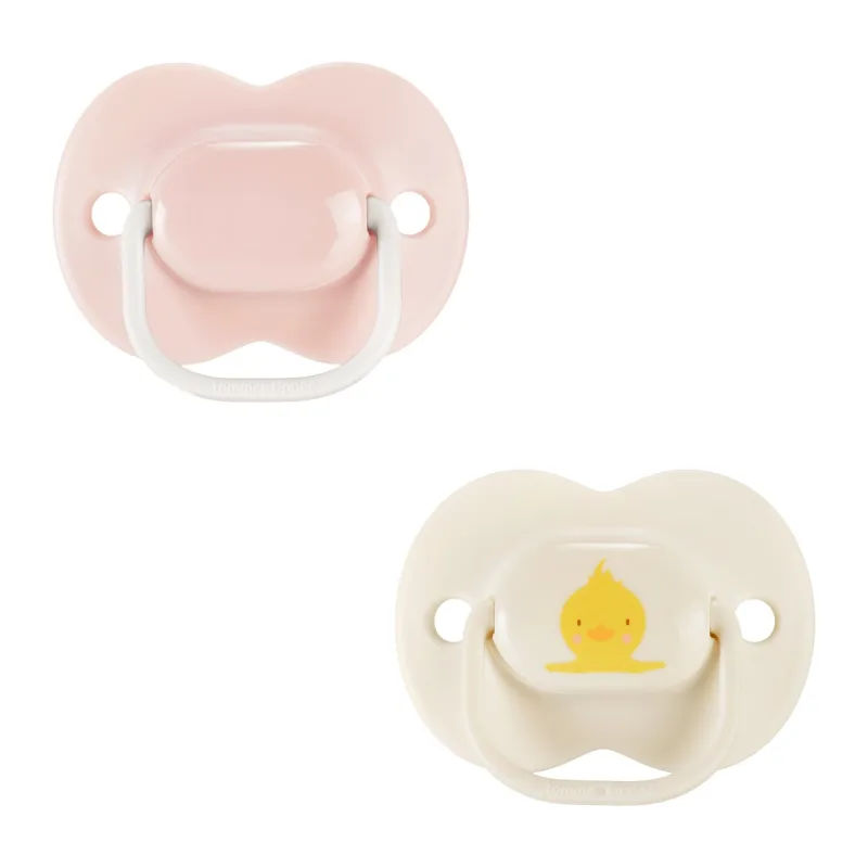 Suzeta Anytime pentru 0-6 luni Roz/Alb, 2 bucati, Tommee Tippee — preț și oferte