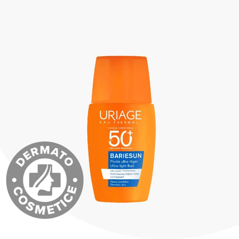 Fluid pentru protectie solara Bariesun SPF50+, 30ml, Uriage — preț și oferte