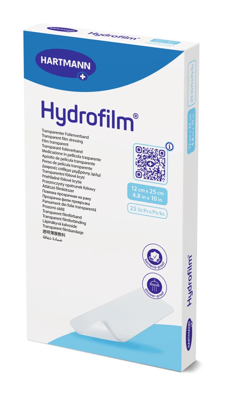 Hartmann Hydrofilm Plasture 12 cm x 25 cm 25 bucati — preț și oferte