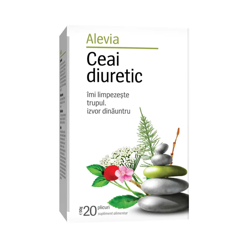 Alevia Ceai diuretic 20 plicuri — preț și oferte