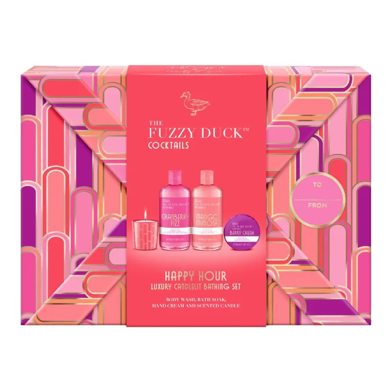 Set de ingrijire corporala Fuzzy Duck Cocktails, 4 piese, Baylis & Harding — preț și oferte