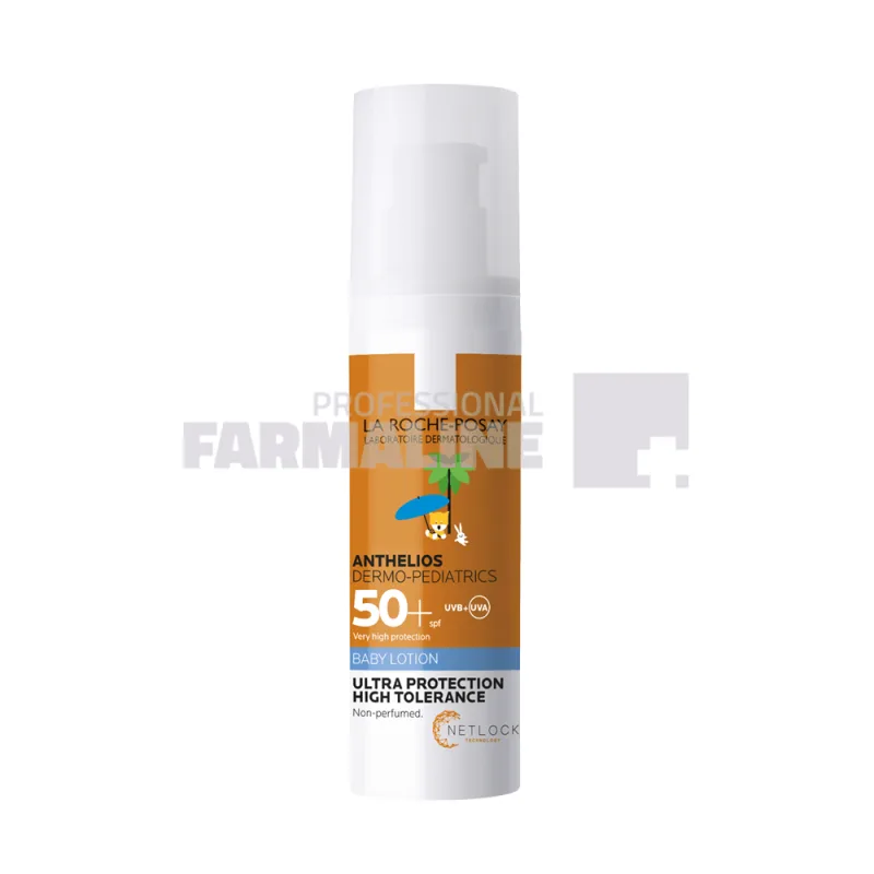 La Roche Posay Anthelios Dermo-Pediatrics Lapte fata si corp SPF50 50 ml — preț și oferte