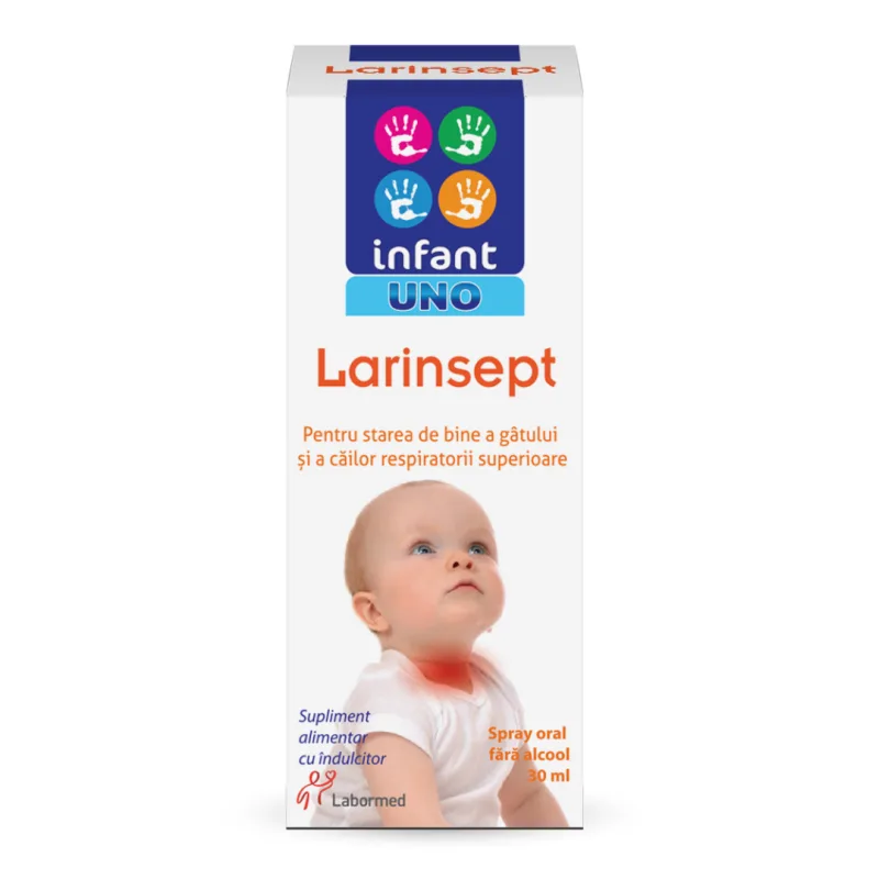 Spray oral Larinsept Infant Uno, 30 ml, Labormed LABORMED PHARMA — preț și oferte