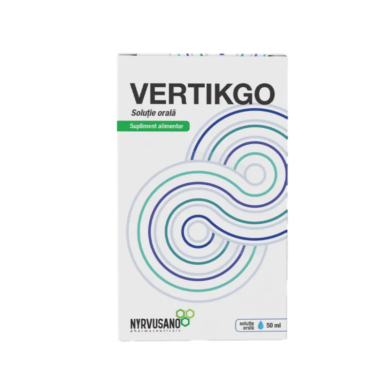 Vertikgo solutie orala, 50 ml, Nyrvusano NYRVUSANO PHARMACEUTICALS — preț și oferte