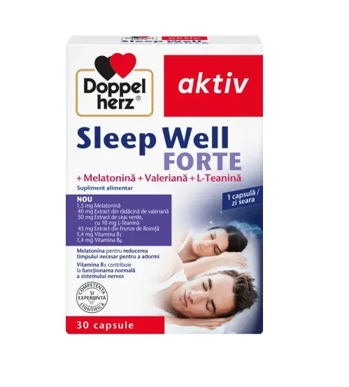 Doppelherz Sleep Well Forte 30 capsule — preț și oferte