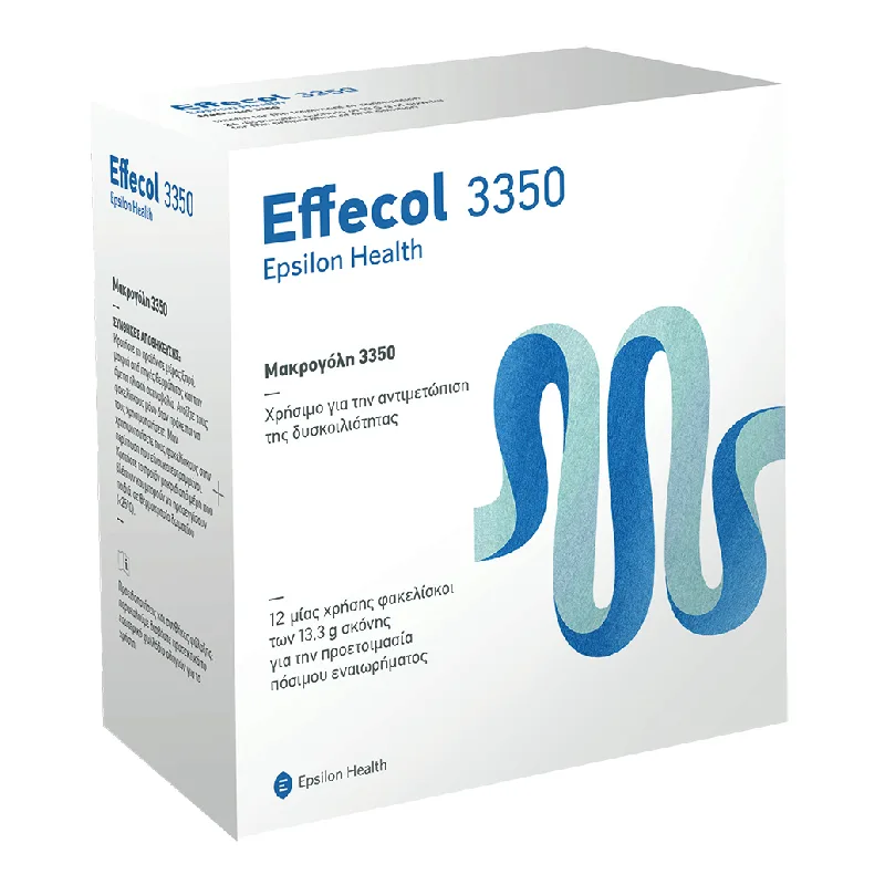 Effecol 3350, 12 plicuri*13,3 g, Epsilon Health — preț și oferte