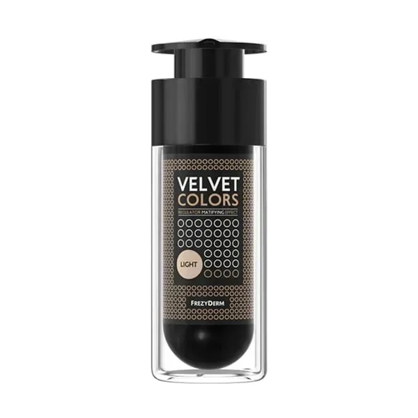 Fond de ten Velvet Colors, nuanta Light, 30ml, FrezyDerm — preț și oferte
