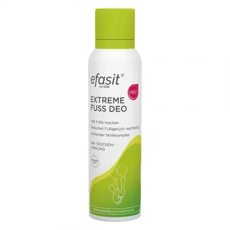 Spray deodorant Extreme pentru picioare, 150ml, Efasit — preț și oferte