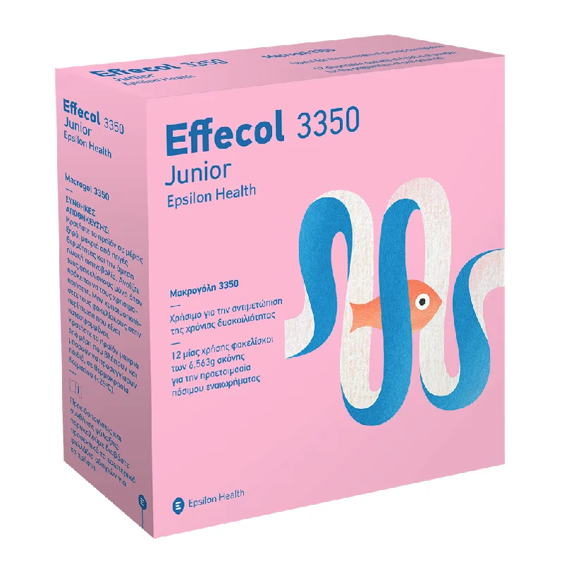 Effecol 3350 Junior, 12 plicuri*6,5 g, Epsilon Health — preț și oferte