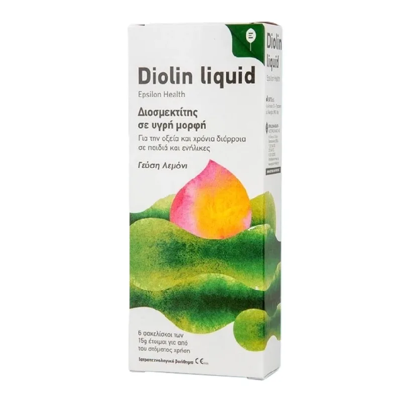 Diolin liquid, 6 plicuri*15 g, Epsilon Health — preț și oferte