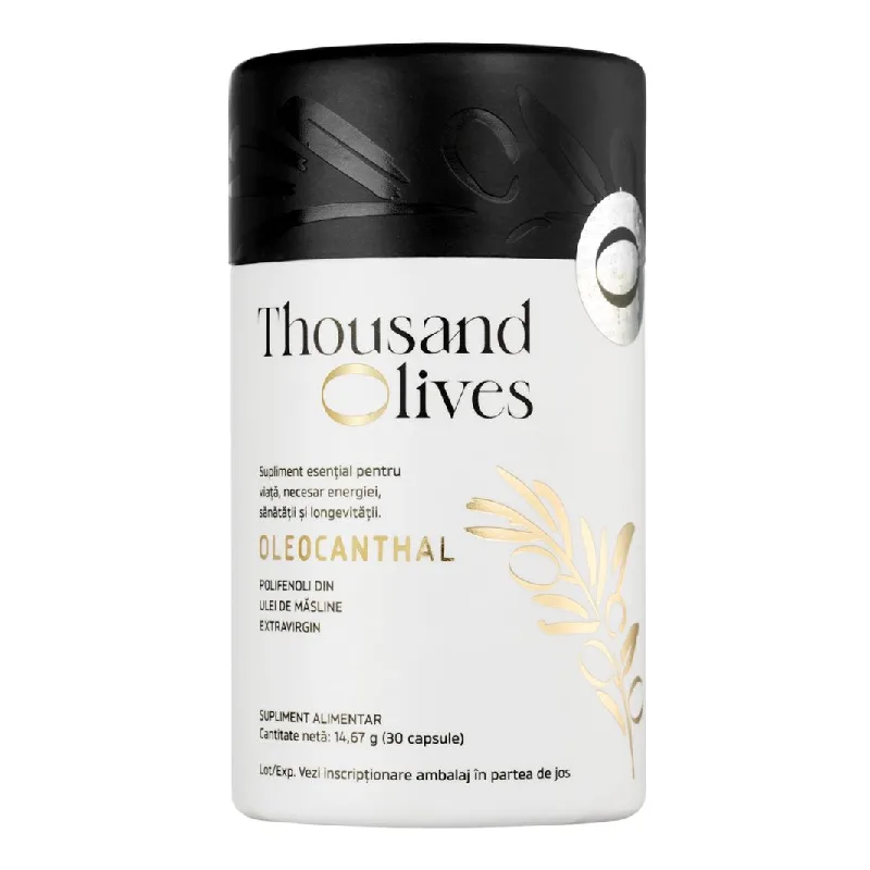 Oleocanthal, 30 capsule, Thousand Olives Imedica SA — preț și oferte
