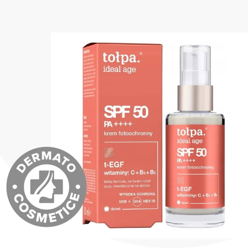 Crema cu protectie solara SPF50 Ideal Age, 30ml, Tolpa — preț și oferte