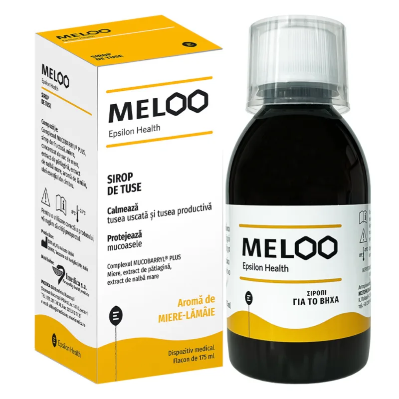 Sirop Meloo, 175 ml, Epsilon Health — preț și oferte