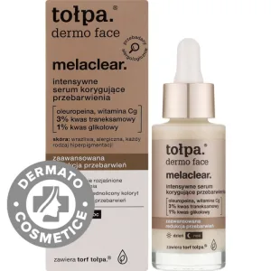 Serum depigmentant pentru pete pigmentare Dermo Face Melaclear, 30ml, Tolpa