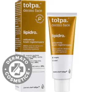 Crema nutritiva pentru piele uscata si sensibila Dermo Face Lipidro, 40ml, Tolpa