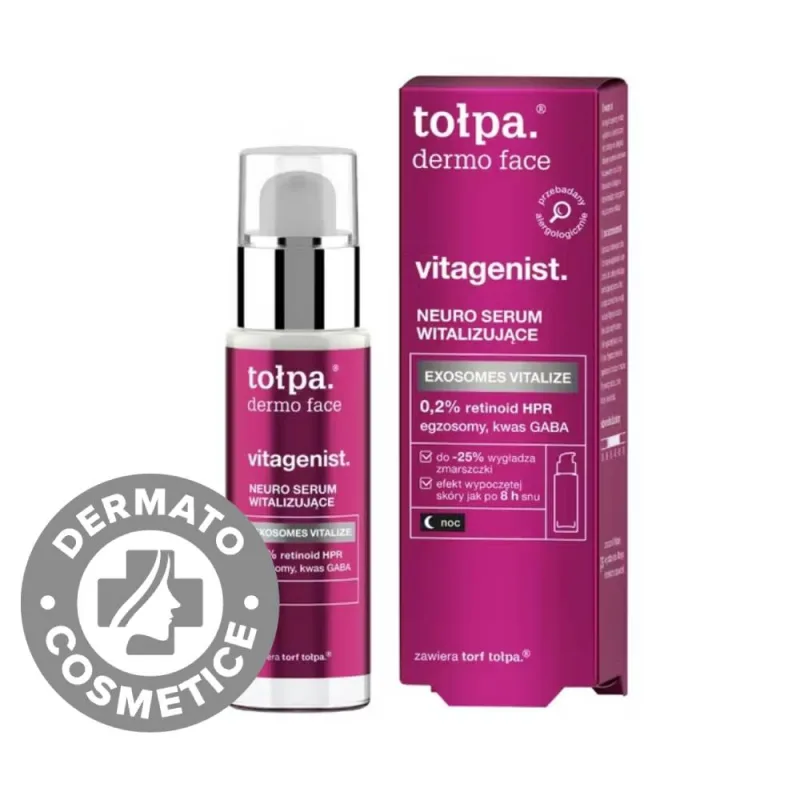 Serum cu retinoid HPR pentru riduri Dermo Face Vitagenist, 30ml, Tolpa — preț și oferte