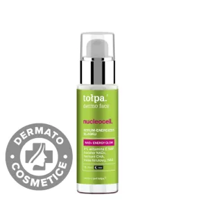 Ser energizant pentru stralucire si revitalizare Dermo Face Nucleocell, 30ml, Tolpa