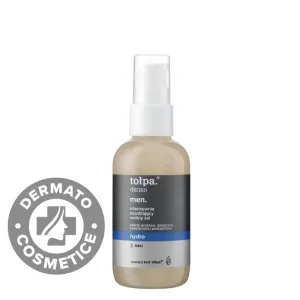 Gel hidratant pentru curatarea fetei Dermo Men Hydro, 75ml, Tolpa