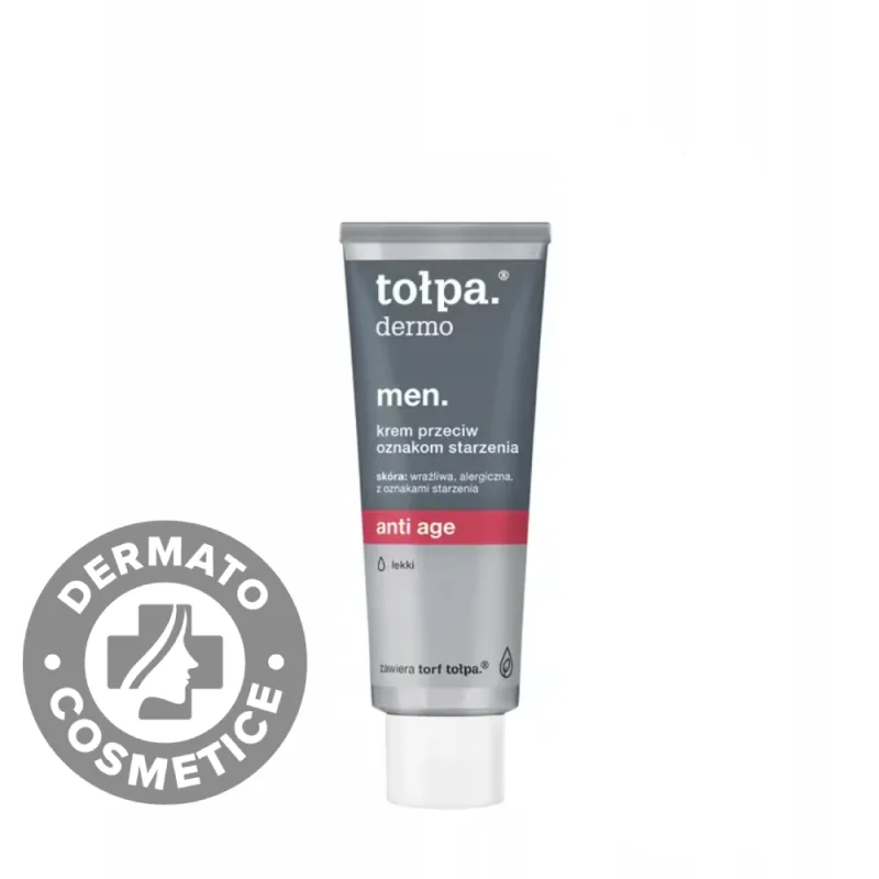 Crema impotriva semnelor de imbatranire Dermo Man Anti-Age, 40ml, Tolpa — preț și oferte