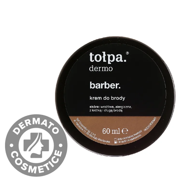 Crema pentru barba Dermo Men, 60ml, Tolpa — preț și oferte