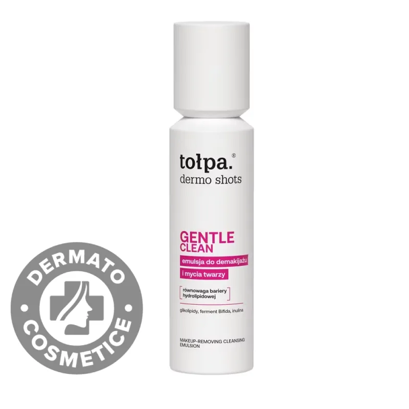 Emulsie pentru demachiere si curatarea fetei Dermo Shots Gentle Clean, 120ml, Tolpa — preț și oferte
