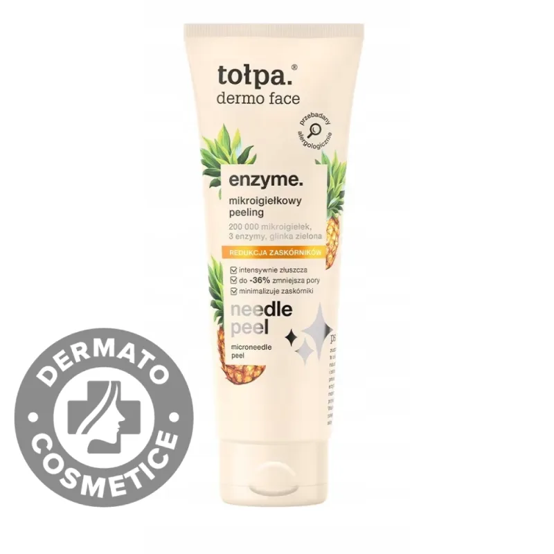 Peeling cu microace si 3 enzime Dermo Face Enzyme, 100ml, Tolpa — preț și oferte