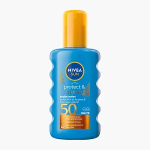 Spray pentru bronzare cu protectie solara SPF50, 200ml, Nivea