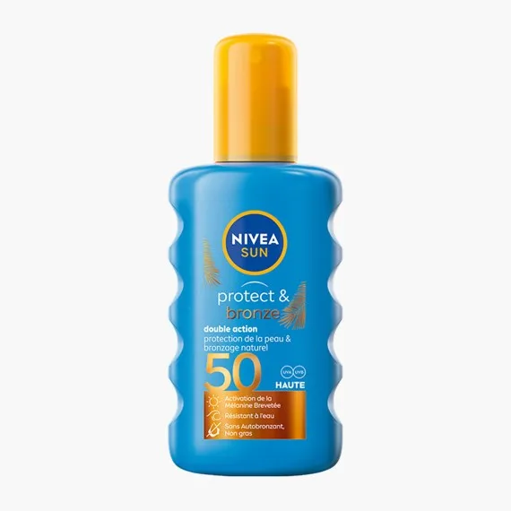 Spray pentru bronzare cu protectie solara SPF50, 200ml, Nivea — preț și oferte