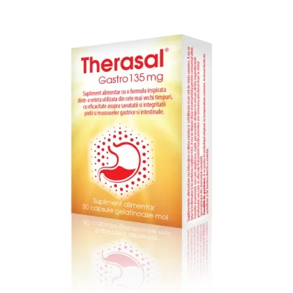 Therasal Gastro 135 mg, 30 capsule, Vedra — preț și oferte