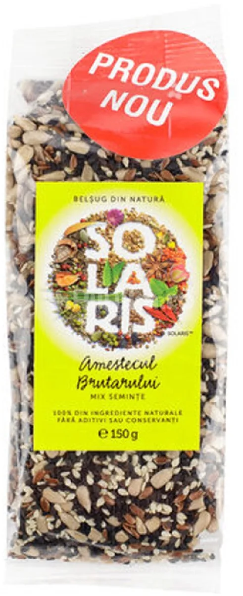 Mix de seminte - Amestecul brutarului, 150g, Solaris — preț și oferte