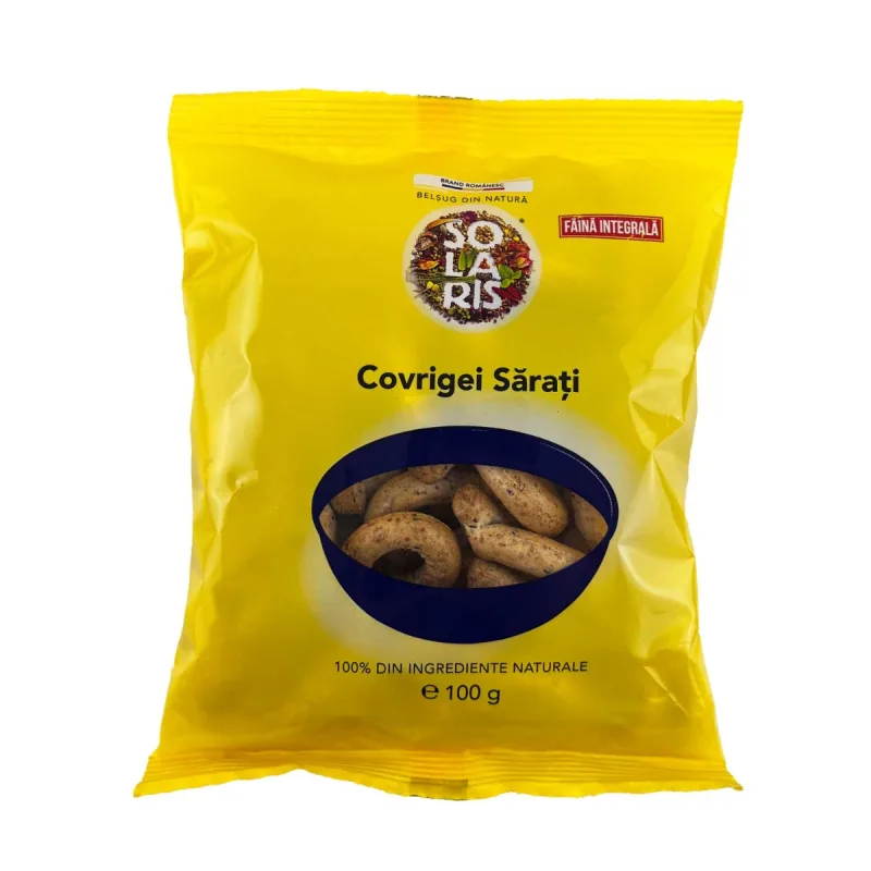 Covrigei sarati, 100g, Solaris — preț și oferte