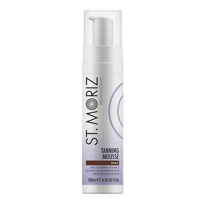 Spuma autobronzanta Proffesional Mousse Dark, 200ml, St. Moriz — preț și oferte
