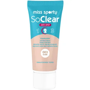 Fond de ten So Clear 003 Dark, 30ml, Miss Sporty
