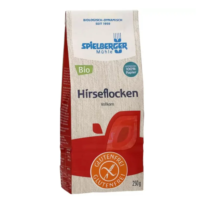 Fulgi integrali din mei Eco fara gluten, 250g, Spielberger — preț și oferte