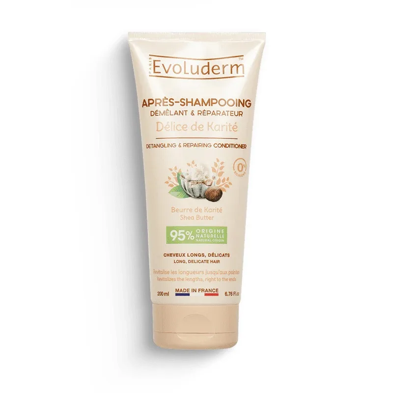 Balsam pentru par reparator Délice de Karité, 200ml, Evoluderm — preț și oferte