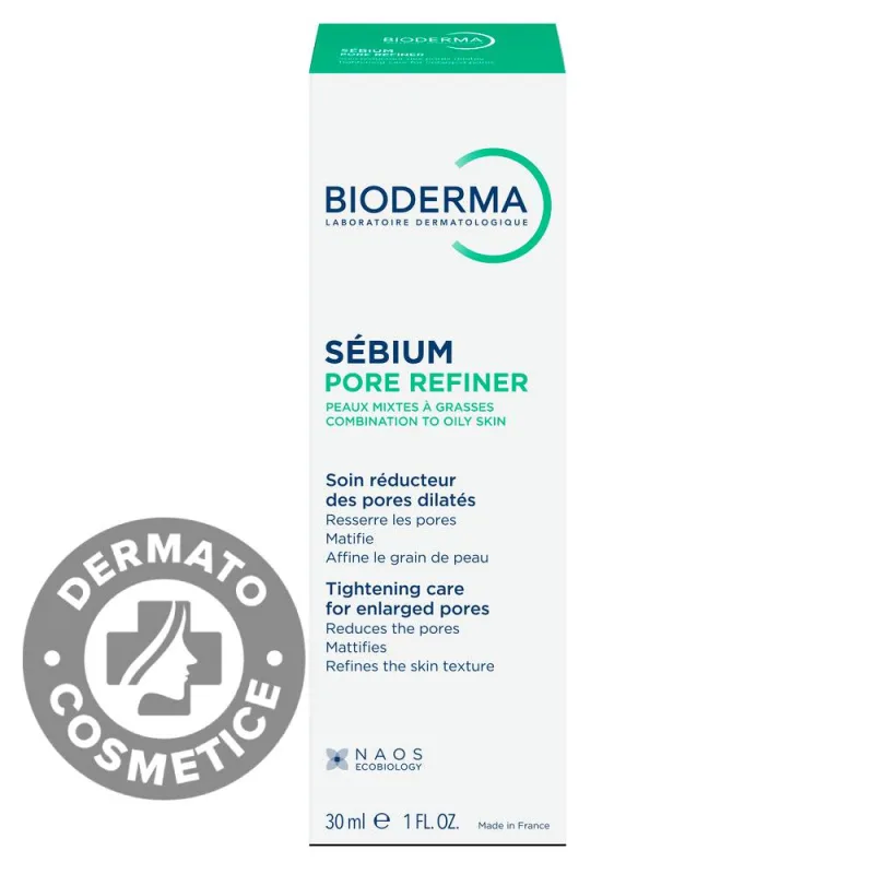 Corector cu efect matifiant Sebium Pore Refiner, 30ml, Bioderma — preț și oferte