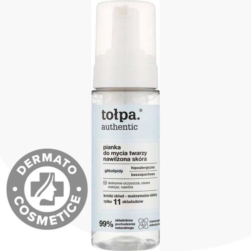 Spuma pentru curatarea fetei si piele hidratata, 150ml, Tolpa — preț și oferte