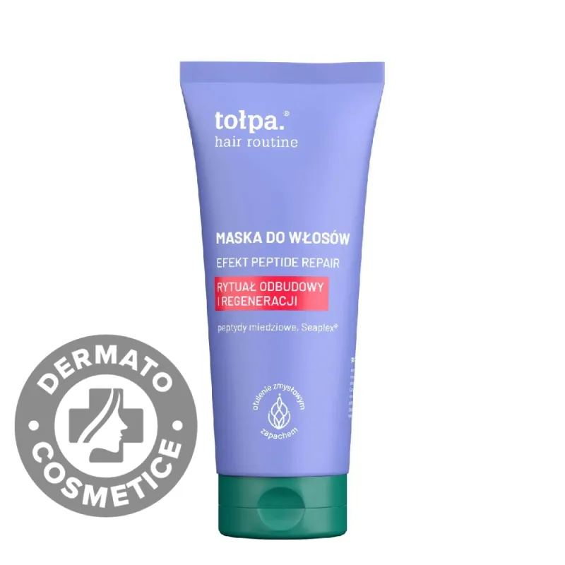 Masca pentru par cu peptide Dermo Hair, 200ml, Tolpa — preț și oferte