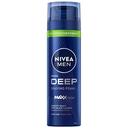 Spuma de ras Men Deep, 200ml, Nivea — preț și oferte