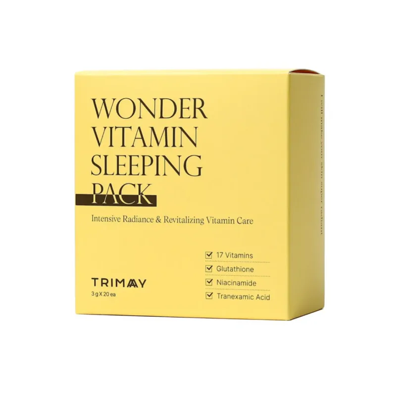 Pachet masti de noapte pentru luminozitate si revitalizare Wonder Vitamin, 20*3g, Trimay — preț și oferte