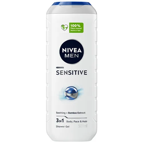 Gel de dus Men Sensitive, 500ml, Nivea — preț și oferte