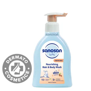 Lotiune nutritiva pentru piele uscata, Sanosan | 200 ml