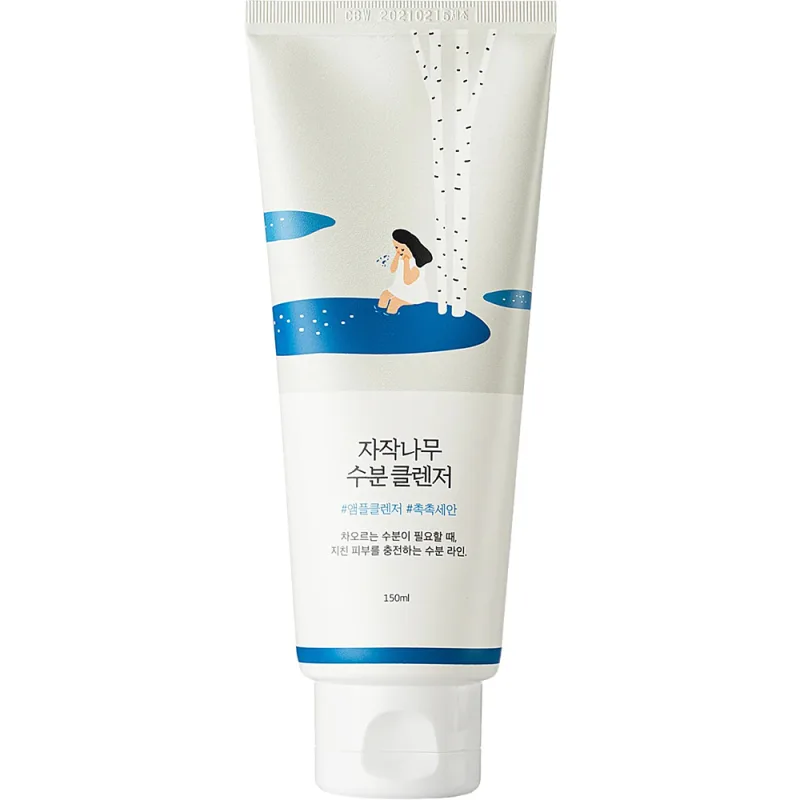Spuma de curatare Birch Juice Moisturizing, 150ml, Round Lab — preț și oferte