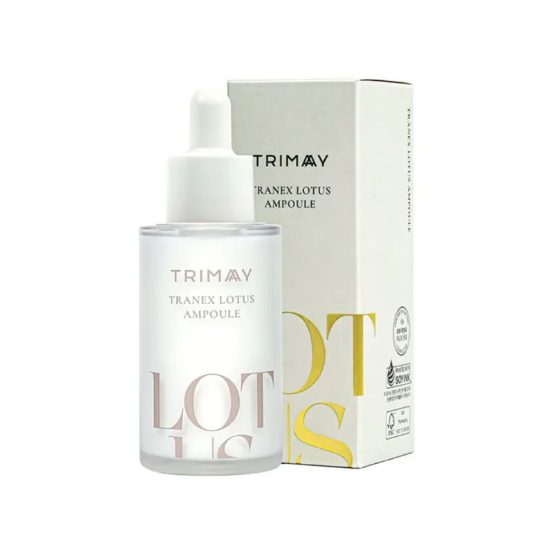 Ser concentrat pentru stralucirea tenului Tranex Lotus Ampoule, 50ml, Trimay — preț și oferte