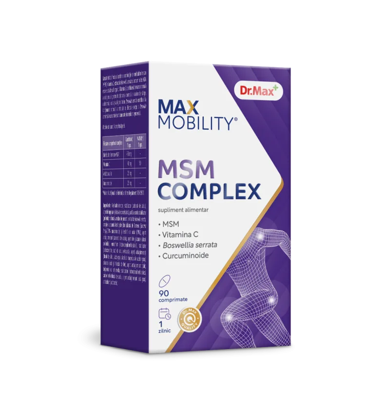 Dr. Max MSM Complex, 90 comprimate filmate — preț și oferte